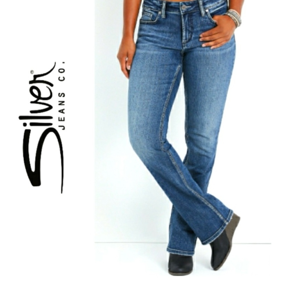Women’s Silver Frances 18” Jeans size 31/31